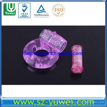 Funny Vibrating Penis Ring with Butterfly Shape for Men